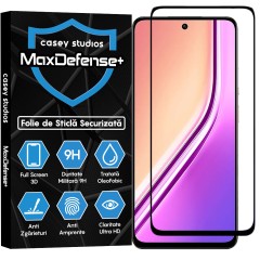 Folie Sticla CASEY STUDIOS pentru Realme P3x, Full Glue, Sticla Securizata, Duritate Militara, Ultra HD, Protectie Profesionala Ecran 3D, Anti Zgarieturi, Anti Socuri, Margini negre