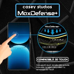 Folie Sticla CASEY STUDIOS pentru Realme GT7 Pro Racing, Full Glue, Sticla Securizata, Duritate Militara, Ultra HD, Protectie Profesionala Ecran 3D, Anti Zgarieturi, Anti Socuri, Margini negre Negru