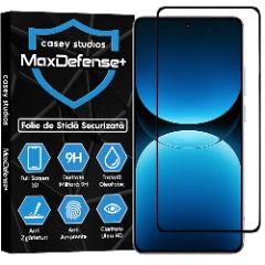 Folie Sticla CASEY STUDIOS pentru Realme GT7 Pro Racing, Full Glue, Sticla Securizata, Duritate Militara, Ultra HD, Protectie Profesionala Ecran 3D, Anti Zgarieturi, Anti Socuri, Margini negre