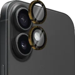 Protectie Camera pentru Apple iPhone 16 / Apple iPhone 16 Plus, CASEY STUDIOS™ MaxDefense+, Ultra HD, Protectie Profesionala Camere 3D, Anti Amprente, Anti Zgarieturi, Anti Socuri Galben