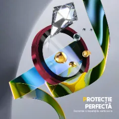 Protectie Camera pentru Apple iPhone 16 / Apple iPhone 16 Plus, CASEY STUDIOS™ MaxDefense+, Ultra HD, Protectie Profesionala Camere 3D, Anti Amprente, Anti Zgarieturi, Anti Socuri Rosu