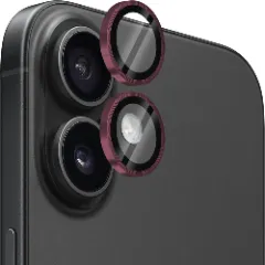 Protectie Camera pentru Apple iPhone 16 / Apple iPhone 16 Plus, CASEY STUDIOS™ MaxDefense+, Ultra HD, Protectie Profesionala Camere 3D, Anti Amprente, Anti Zgarieturi, Anti Socuri Roz 