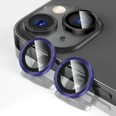 Protectie Camera pentru Apple iPhone 16 Pro / Apple iPhone 16 Pro Max, CASEY STUDIOS™ MaxDefense+, Ultra HD, Protectie Profesionala Camere 3D, Anti Amprente, Anti Zgarieturi, Anti Socuri Mov inchis 