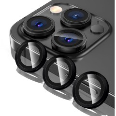 Folie Protectie Lentile Camera pentru Apple iPhone 16 Pro / Apple iPhone 16 Pro Max, CASEY STUDIOS™ MaxDefense+, Ultra HD, Protectie Profesionala Camere 3D, Anti Amprente, Anti Zgarieturi, Anti Socuri