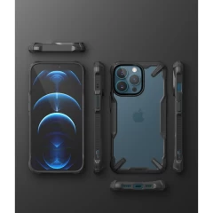 Husa iPhone 13 Pro Ringke Fusion X - Negru Negru