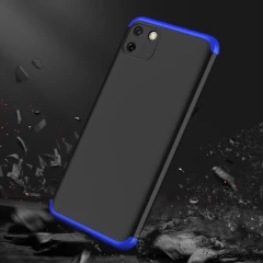 Husa Realme C11 GKK 360 Case + Screen Protector - Negru Negru