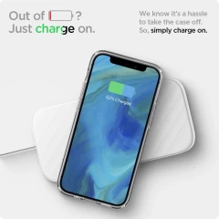 Husa iPhone 12 / 12 Pro- Clear Spigen Liquid Crystal - Clear Clear