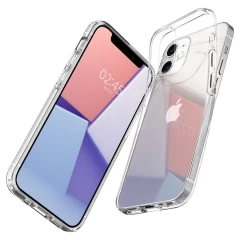 Husa iPhone 12 / 12 Pro- Clear Spigen Liquid Crystal - Clear Clear