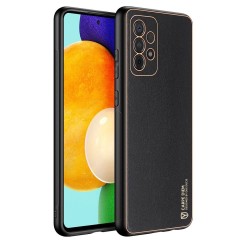 Husa Samsung Galaxy A52s 5G/A52 5G/A52 4G/A52s Dux Ducis Yolo din TPU si PU leather - Negru