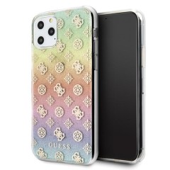 Husa iPhone 11 Pro Guess Iridescent 4G Peony - Multicolor