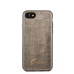 Husa iPhone 7/8/SE 2020 Guess Lizard Collection - Gold Gold