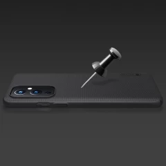Husa OnePlus 9 Nillkin Super Frosted Shield Case + kickstand - Negru Negru