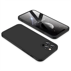 Husa iPhone 13 Pro GKK 360 Case + Screen Protector - Negru Negru