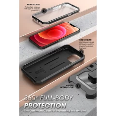 Husa iPhone 13 Pro Supcase Unicorn Beetle Pro - Negru Negru