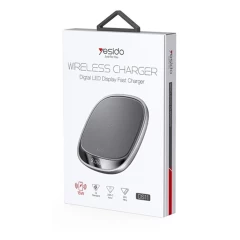 Incarcator Wireless, Magsafe, Type-C, 15W Yesido DS11 - Negru Negru