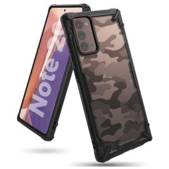 Husa Samsung Galaxy Note 20 Ringke Fusion X Design cu TPU Bumper (XDSG0035) - Negru