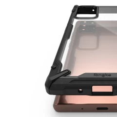 Husa Samsung Galaxy Note 20 Ringke Fusion X cu TPU Bumper (FUSG0061) - Negru Negru