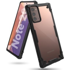 Husa Samsung Galaxy Note 20 Ringke Fusion X cu TPU Bumper (FUSG0061) - Negru