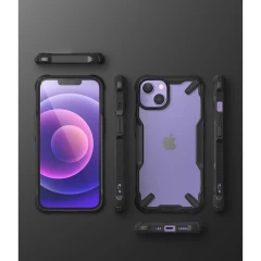 Husa iPhone 13 mini Ringke Fusion X cu TPU Bumper (FX540E55) - Negru Negru