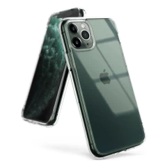 Husa iPhone 11 Pro Ringke Fusion Matte PC Case cu TPU Bumper (FMAP0002) - Transparent Transparent