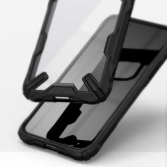 Husa iPhone 11 Pro Max Ringke Fusion X Matte cu TPU Bumper (XMAP0003) - Negru Negru