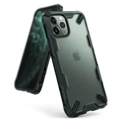 Husa iPhone 11 Pro Max Ringke Fusion X Matte cu TPU Bumper (XMAP0003) - Negru Negru