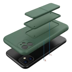 Husa iPhone 11 Pro Wozinsky Kickstand - Verde Verde