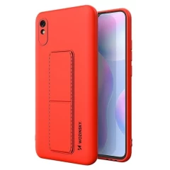 Husa Xiaomi Redmi 9A Wozinsky Kickstand Case - Rosu