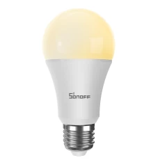 Bec LED Smart Sonoff B02, Wi-Fi, E27, 806lm, 9W, lumina calda si rece - Transparent Transparent