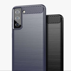 Husa Samsung Galaxy S21 5G Arpex Carbon Series - Negru Negru