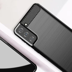 Husa Samsung Galaxy S21 Plus 5G Arpex Carbon Series - Negru Negru