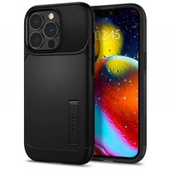 Husa iPhone 13 Pro Spigen Slim Armor Case - Negru