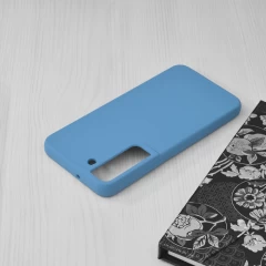Husa Samsung Galaxy S22 Arpex Soft Edge Silicone - Albastru Denim Albastru Denim