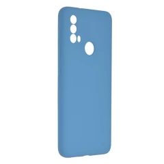 Husa Motorola Moto E40 / Moto E30 Arpex Soft Edge Silicone - Albastru Denim Albastru Denim