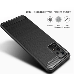 Husa Samsung Galaxy A53 5G Arpex Carbon Silicone - Negru Negru
