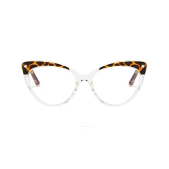 Ochelari Cat Eye Calculator Anti Lumina Albastra Arpex, F93308 - Clear / Leopard Clear / Leopard