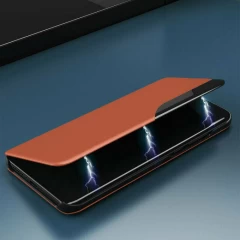 Husa Samsung Galaxy S22 Ultra Arpex eFold Series - Portocaliu Portocaliu