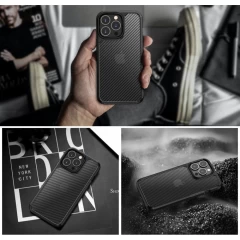 Husa Iphone 13 Pro Arpex CarbonFuse - Negru Negru