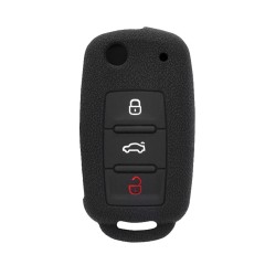 Husa VW Touareg, Golf/Skoda Fabia/Seat Mii (1001.13) Arpex Car Key Case - Negru