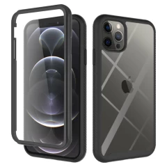 Husa iPhone 12 / 12 Pro Arpex Defense360 Pro + Screen Protector - Negru Negru