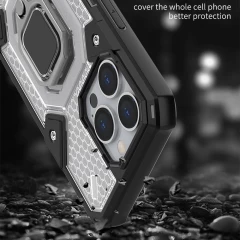 Husa iPhone 13 Pro Arpex Honeycomb Armor - Negru Negru