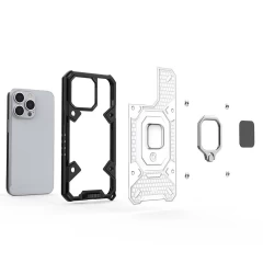 Husa iPhone 13 Pro Arpex Honeycomb Armor - Negru Negru