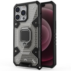 Husa iPhone 13 Pro Arpex Honeycomb Armor - Negru