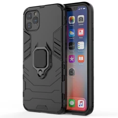 Husa iPhone 13 Pro Arpex Silicone Shield - Negru Negru