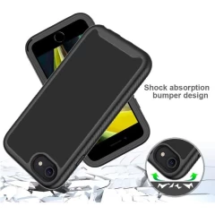 Husa iPhone 5 / 5S / SE- Black Arpex Defense360 Pro + Screen Protector - Negru Negru