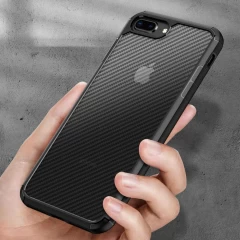 Husa Iphone 7 Plus / 8 Plus Arpex CarbonFuse - Negru Negru