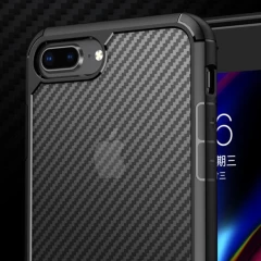 Husa Iphone 7 Plus / 8 Plus Arpex CarbonFuse - Negru Negru