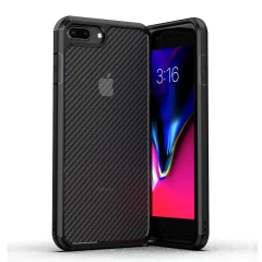 Husa Iphone 7 Plus / 8 Plus Arpex CarbonFuse - Negru Negru