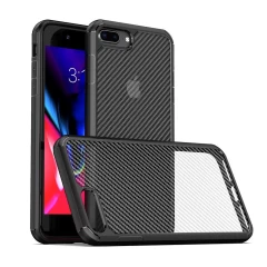 Husa Iphone 7 Plus / 8 Plus Arpex CarbonFuse - Negru Negru