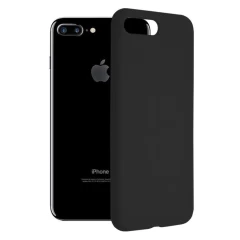 Husa iPhone 7 Plus / 8 Plus Arpex Soft Edge Silicone - Negru Negru